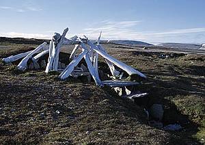 Zelthütte, Qarmaq (Thule-Kultur) Zelthütte, Qarmaq (Thule-Kultur)